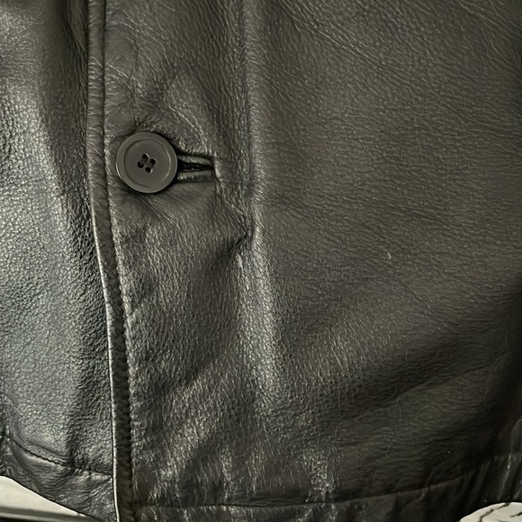 Mens Wilsons leather jacket- M Julian size Large - Picture 8 of 16